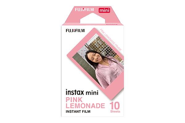 Fujifilm Instax Mini Pink Lemonade Instant Film (10 Sheets)