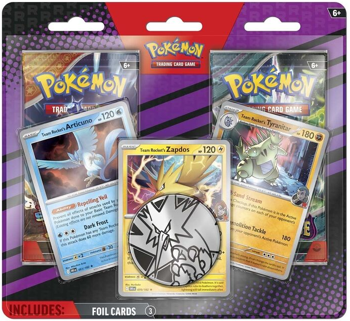 Pokemon: Enhanced 2 Pack Blister – Articuno Zapdos Tyranitar